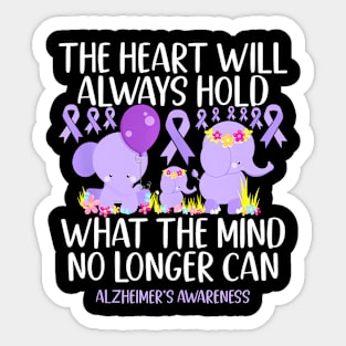 The Heart Will Hold What The Mind No Longer Can Sticker